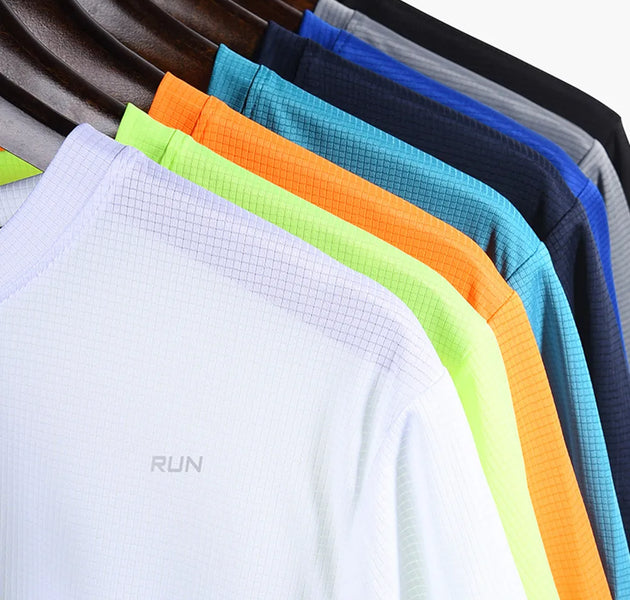 Quick Dry Breathable T-Shirt Sports Tops Training Clothes Long Sleeve T-Shirt Men's Autumn Running Gym Accessories Men Fitness