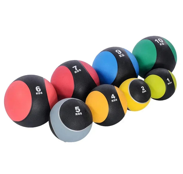 Upgrade New Rubber Medicine Ball Gravity Ball Fitness Solid Ball Exercise Arm Force Waist And Abdomen Rehabilitation Train