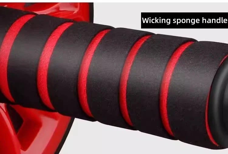 UniversalSports Fitness Abs Roller for Men and Women Silent Abdominal Wheel for Core Strength Toning Slimming Home Gym Equipment