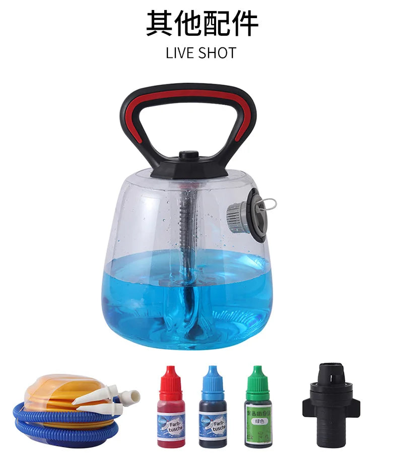 PVC Water Kettlebell for Men Women Arm Lifting Fitness Equipment