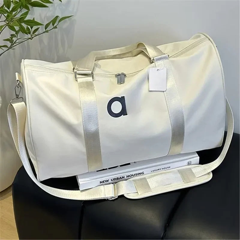 Men's fitness bag, women's portable training bag, large capacity business travel bag, dry wet separation sports shoe box