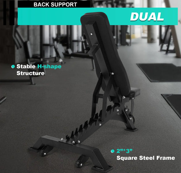 Workout Bench Adjustable Exercise Bench Bench Press Bench for Bench Press and Full-Body Workouts