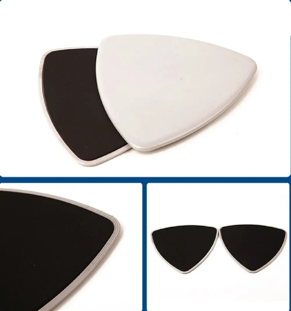 2Pcs Yoga Sliding Discs Fitness Core Training Pads Gym Workout Equipment For Abdominal Body Building Shaping Foot Gliding Disc