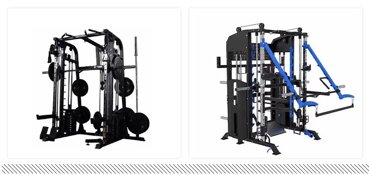 Custom-designed New Model Wholesale Price Commercial Multi-Function Fitness Equipment Smith Machine Squat Rack Multi-Gym