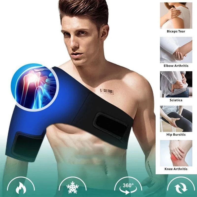 1PC Ice Shoulder Wrap, Multipurpose Ice Pack, Hip Knee Ice Pack-Adjustable And Firm Fit