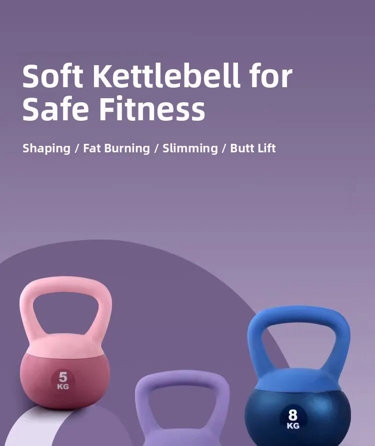 Soft Kettlebell Fitn Home Use 6kg Profional High End 8kg a Soft Body Men Women Not raid of Falling Silent