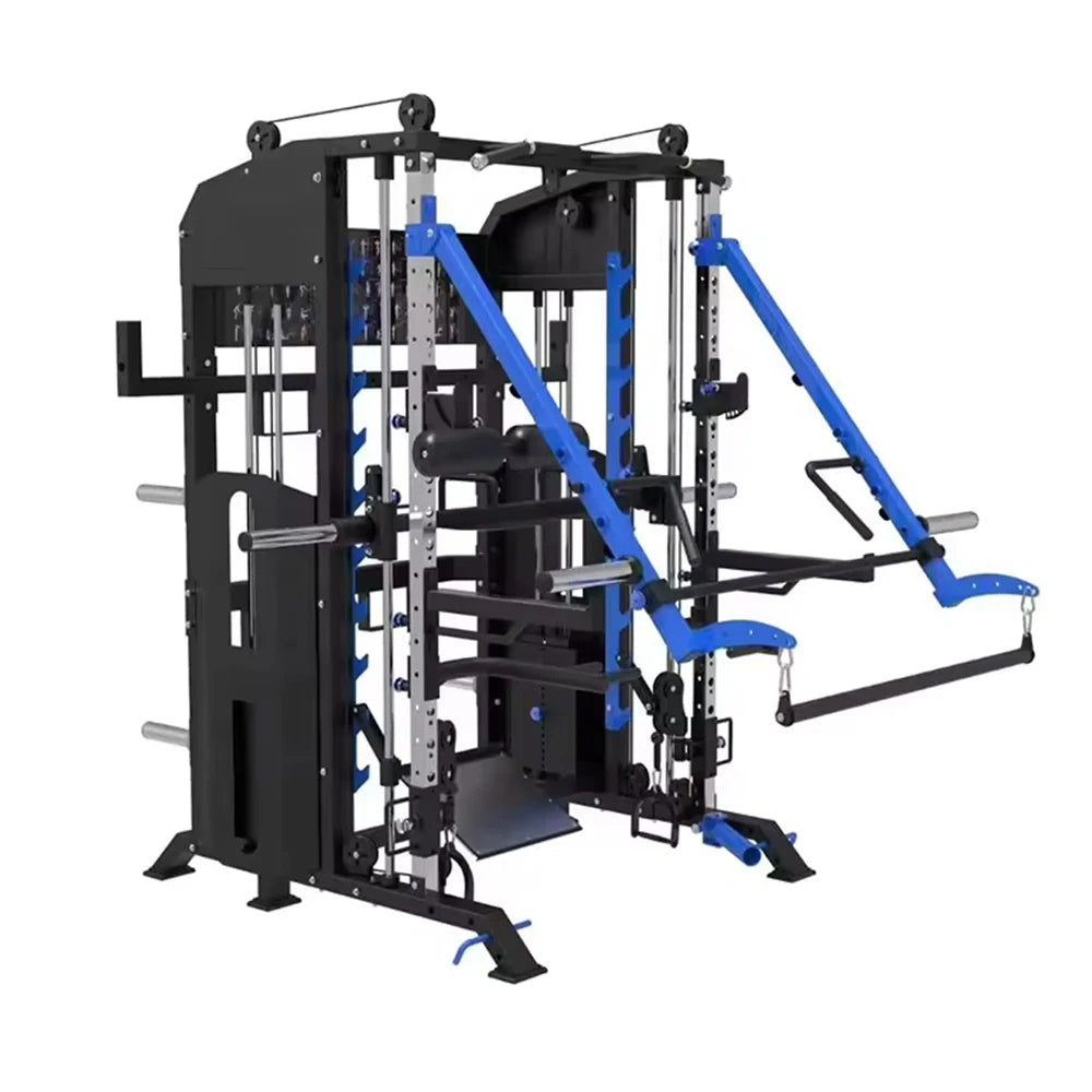 Custom-designed New Model Wholesale Price Commercial Multi-Function Fitness Equipment Smith Machine Squat Rack Multi-Gym