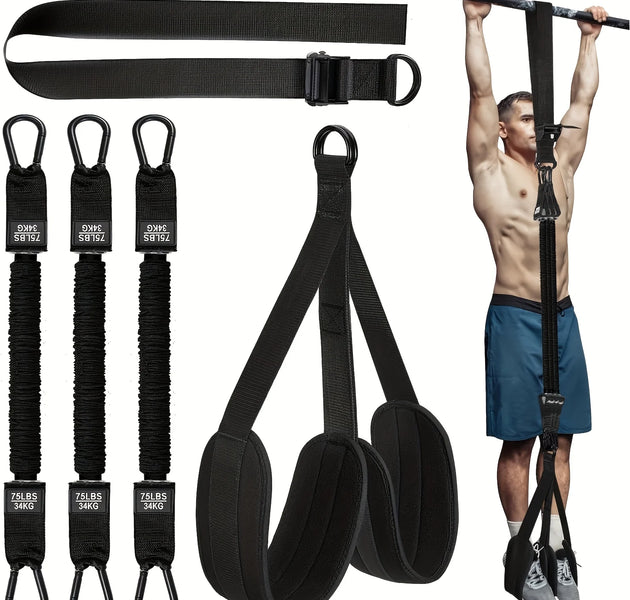 Pull Up Assistance Bands Set Heavy Duty Resistance Strap Pull-ups Assist for Men Women Hanging Training Upper Body Stretching