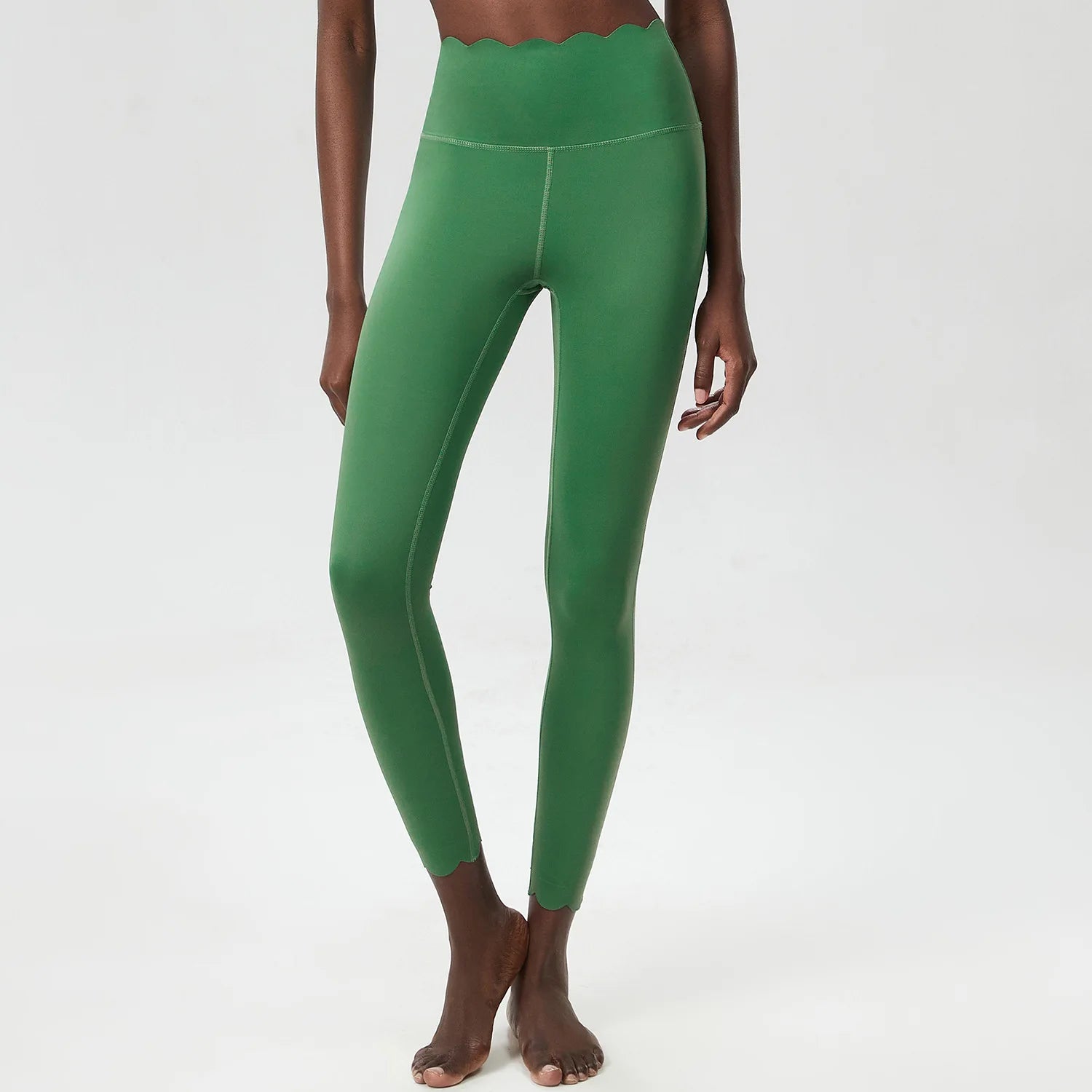High Waist Sports Leggings Women Solid Color Stretchy Soft Yoga Pants Close Fit Breathable Gym Tights Female Running Sportswea