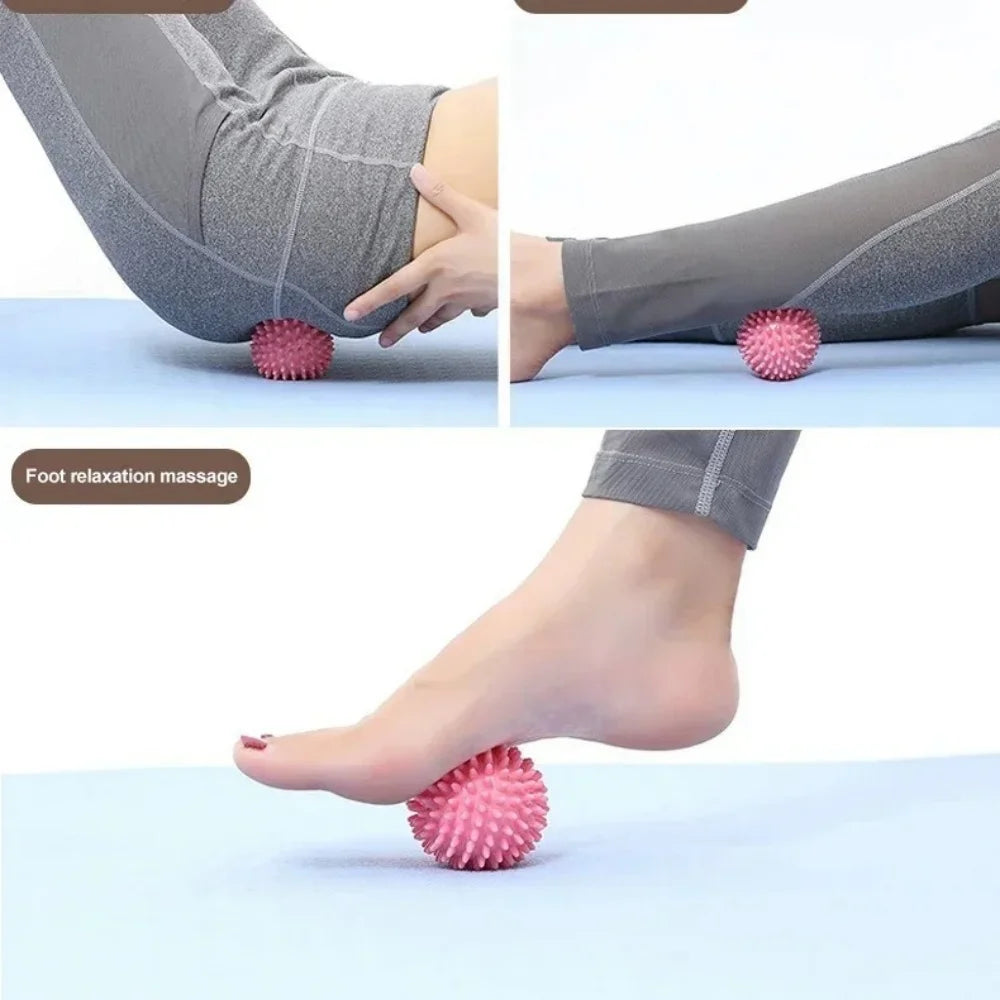 Multiple Colors Massage Ball Massager Spiky Deep Tissue Trigger Point Muscle Recovery Pain Relief Durable Hedgehog Fascia Ball