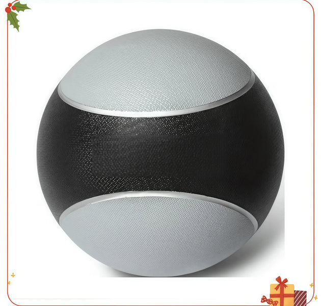 12lb Rubber Medicine Ball, Textured Grip for Strength Training, CrossFit & Gym Workouts, Durable & Bounce Resistant