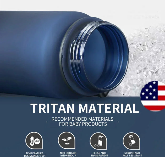 High Quality Water Bottle 500ML 1000ML BPA Free Leak Proof Portable for Adult Children Sports Gym Eco Friendly Drink Bottles