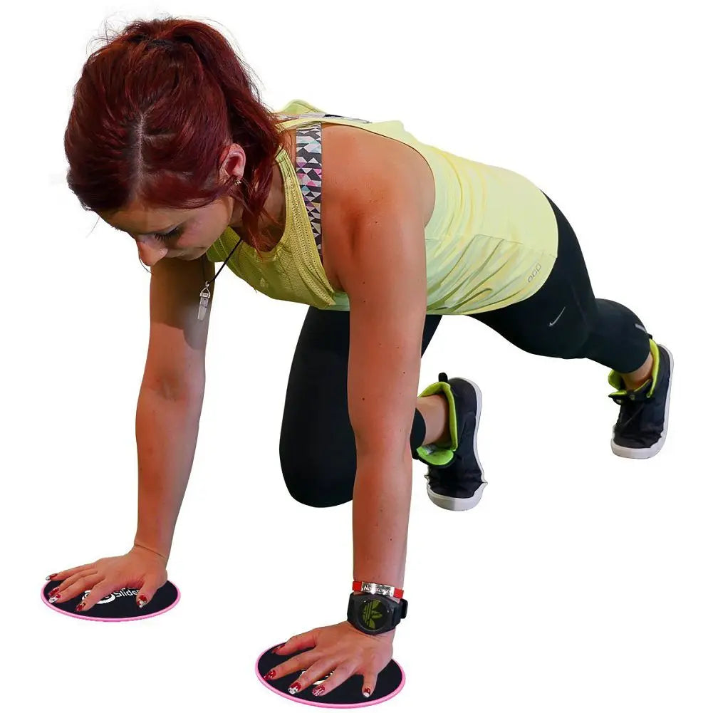 2Pcs Yoga Sliding Discs Fitness Core Training Pads Gym Workout Equipment For Abdominal Body Building Shaping Foot Gliding Disc