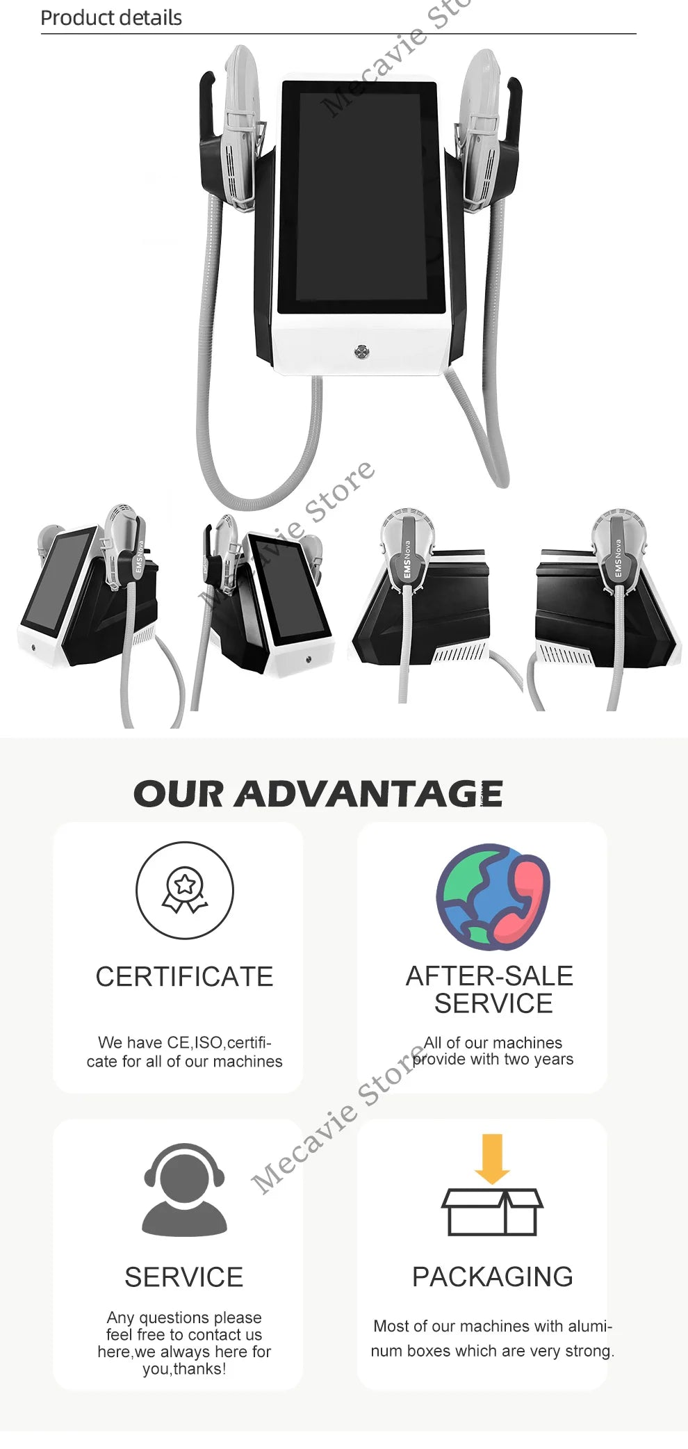 EMSZERO Portable Ems Machines Full Body Sculpting Device MuscleStimulator Slimming Professional Zero RF NEO NOVA Shaping