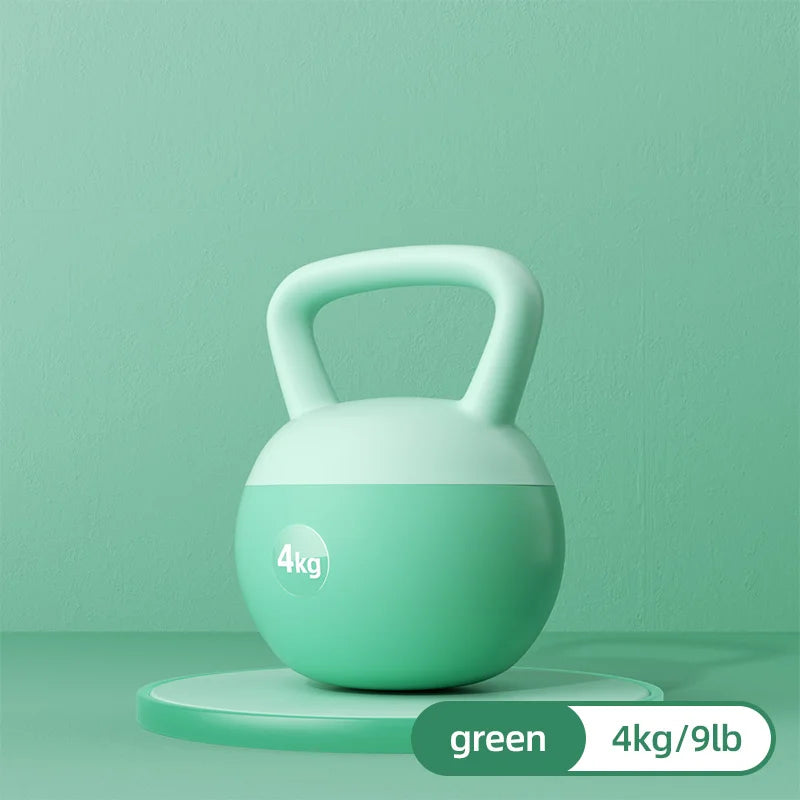 Soft Kettlebells with Impact-Resistant Base Anti-Slip, Wide-Grip Training Kettlebell Sets  for Home Workouts Weightlifting