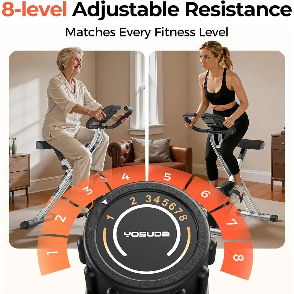 Classic Indoor Cycling Machine - Durable Exercise Bike for Home Fitness