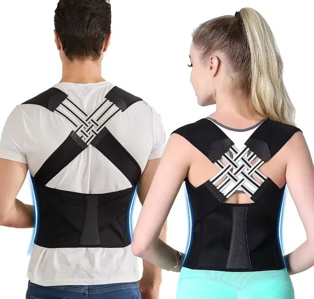 Back Brace Posture Corrector for Women & Men Back Lumbar Support Shoulder Posture Support for Improve Posture & Back Pain Relief