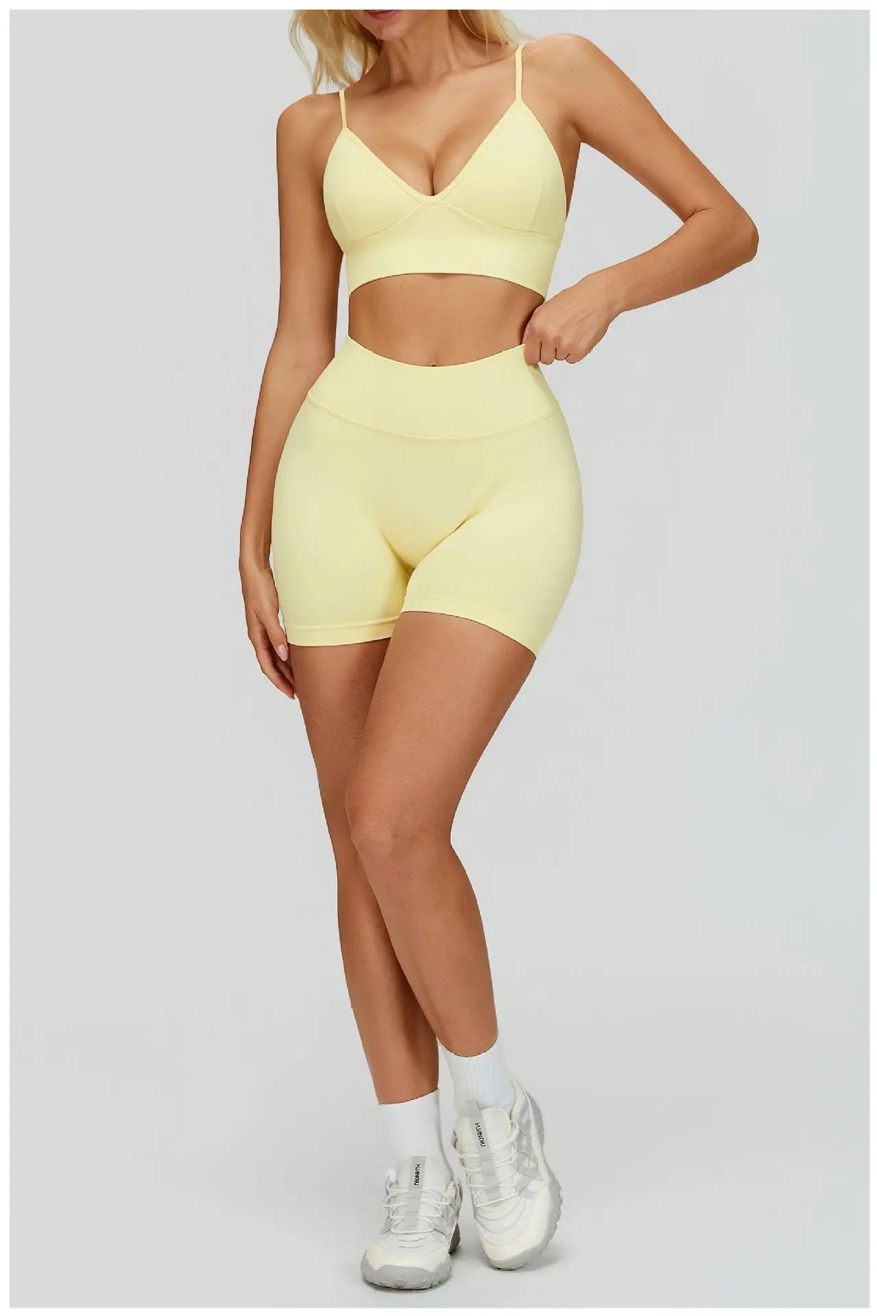 2/3PCS Seamless Yoga Set Gym Workout Suits Athletic Wear Women Legging Fitness Bra Crop Top Long Sleeve Sports Suits Sportswear