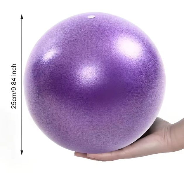 Yoga Pilates Explosion-Proof Ball Exercise Gymnastic Fitness Balance Gym Core Indoor Training Mini Balls Small Therapy Improves