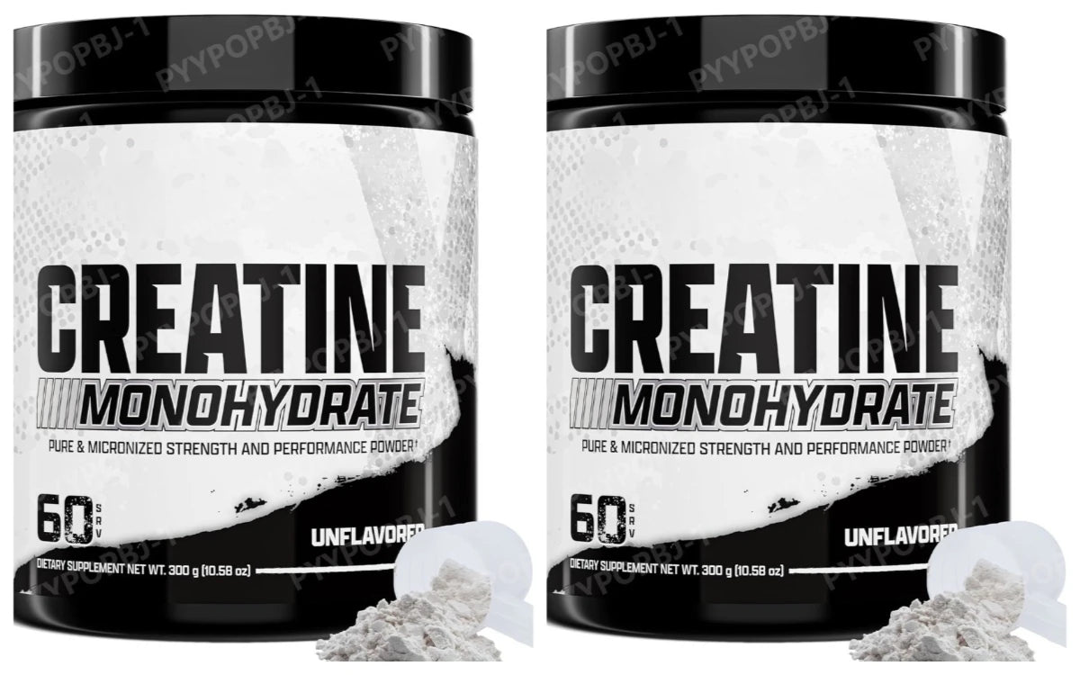 Creatine Monohydrate Powder 60 Servings Unflavored 5g Micronized Creatine Powder Gluten Free