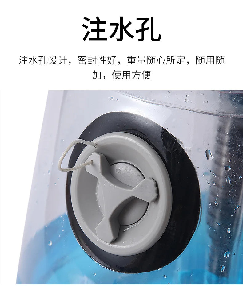 PVC Water Kettlebell for Men Women Arm Lifting Fitness Equipment