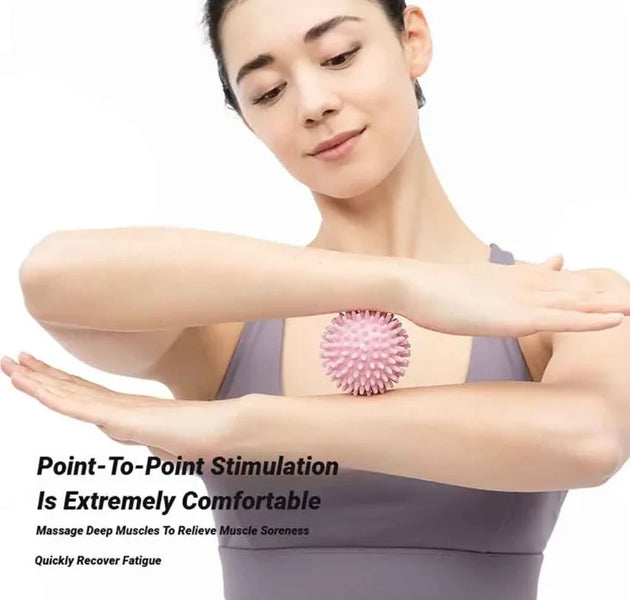 Multiple Colors Massage Ball Massager Spiky Deep Tissue Trigger Point Muscle Recovery Pain Relief Durable Hedgehog Fascia Ball