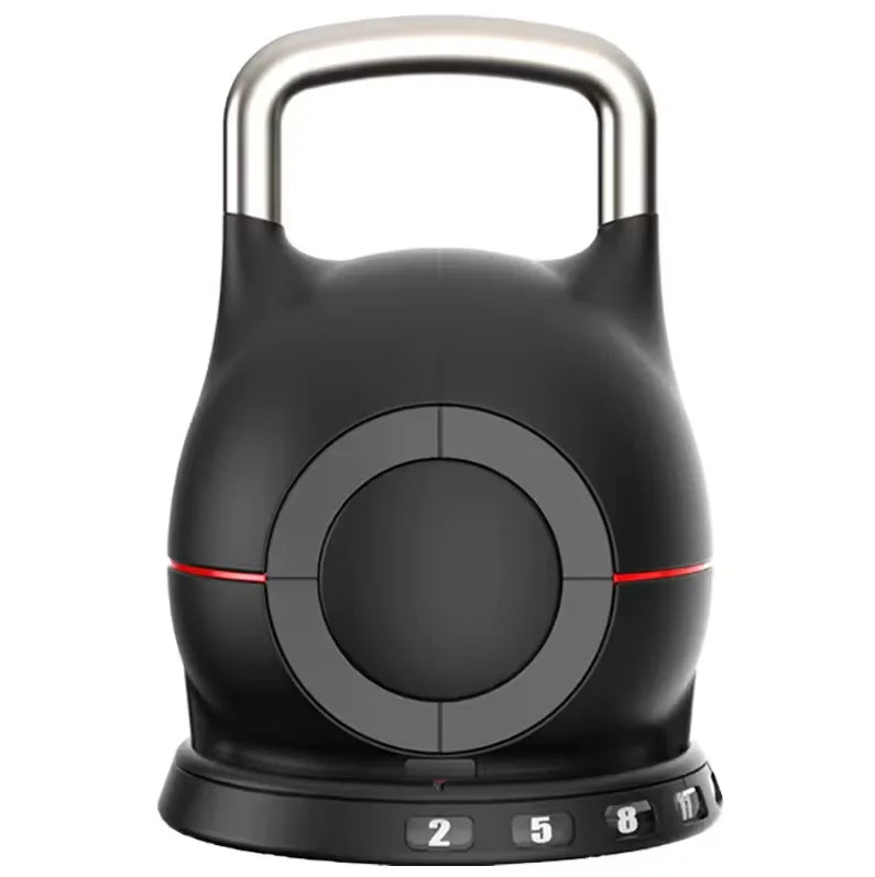 New SANSHIKJ 44lb kettle bell, seven speed quick adjustable kettlebell 20kg