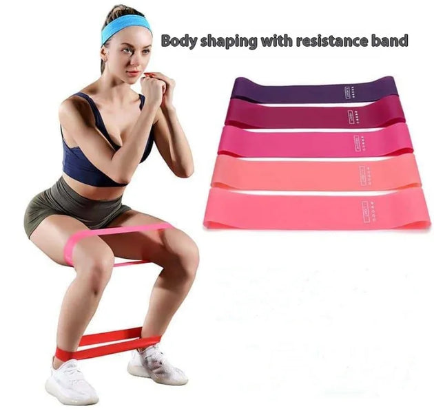 Portability TPE Resistance Bands Set Stretching Agility Training  Pilates Equipment Yoga Stretch Band Strength Training