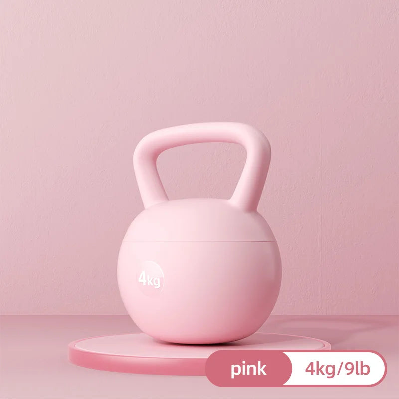Soft Kettlebells with Impact-Resistant Base Anti-Slip, Wide-Grip Training Kettlebell Sets  for Home Workouts Weightlifting