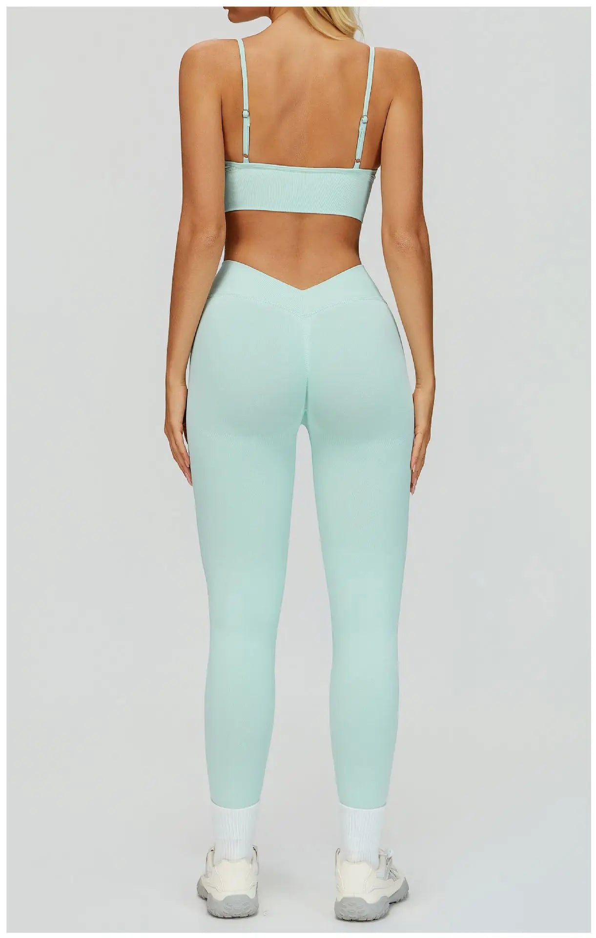 2/3PCS Seamless Yoga Set Gym Workout Suits Athletic Wear Women Legging Fitness Bra Crop Top Long Sleeve Sports Suits Sportswear
