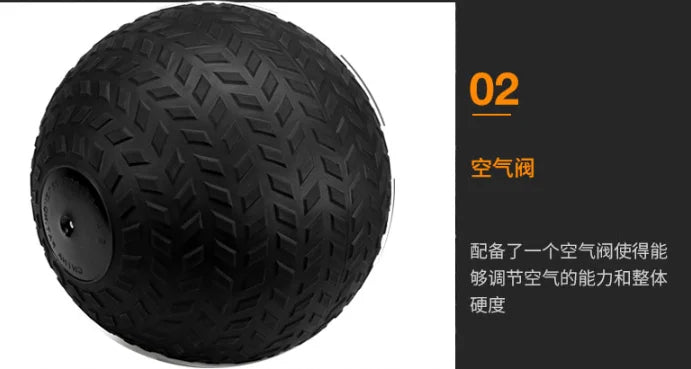 Gym Equipment Durable Sand-filled No-bounce Heavy Duty Ball Medicine Ball Dead Weight Slam Ball for Strength and Cross Workout