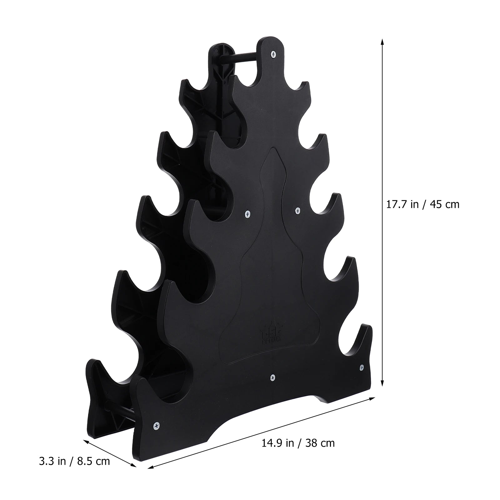 Kettlebell Rack Dumbbell Shelf Fitness Fixing Triangle Shaped Stand Dumbbell Storage Bracket Rack Holder Gym Accessories Strong