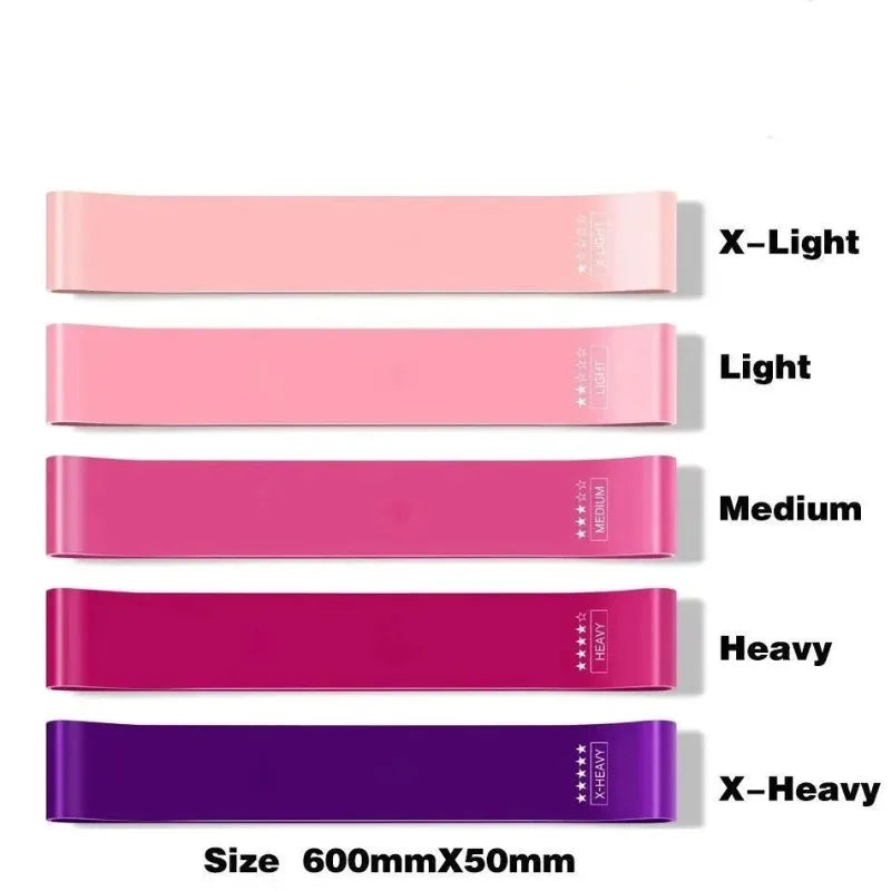 Portability TPE Resistance Bands Set Stretching Agility Training  Pilates Equipment Yoga Stretch Band Strength Training