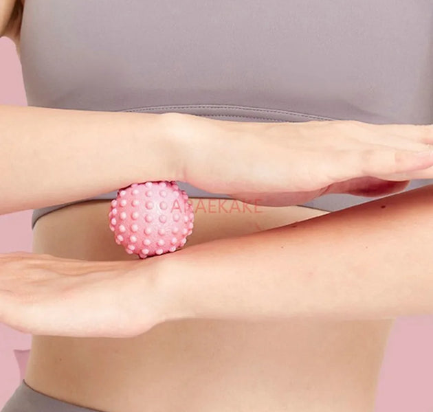 1PCS Fascia ball, foot massage ball, waist and back muscle relaxation, yoga fitness ball, neck and neck membrane ball