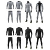 Men's Bodybuilding Activewear Fitness Suit with Elastic Compression Tights Slim Fit Workout Pants and Gym Muscle Boosting Runnin