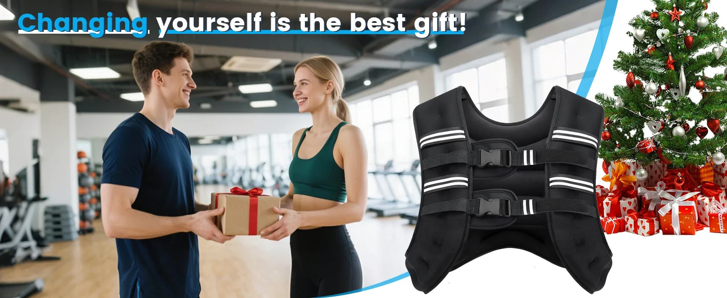 Weighted Vest，Men 6 Pound/8 Pound/12 Pound/16 Pound/20 Pound/30 Pound，Women with reflective stripes，Adjustable Weighted Vest，Sui