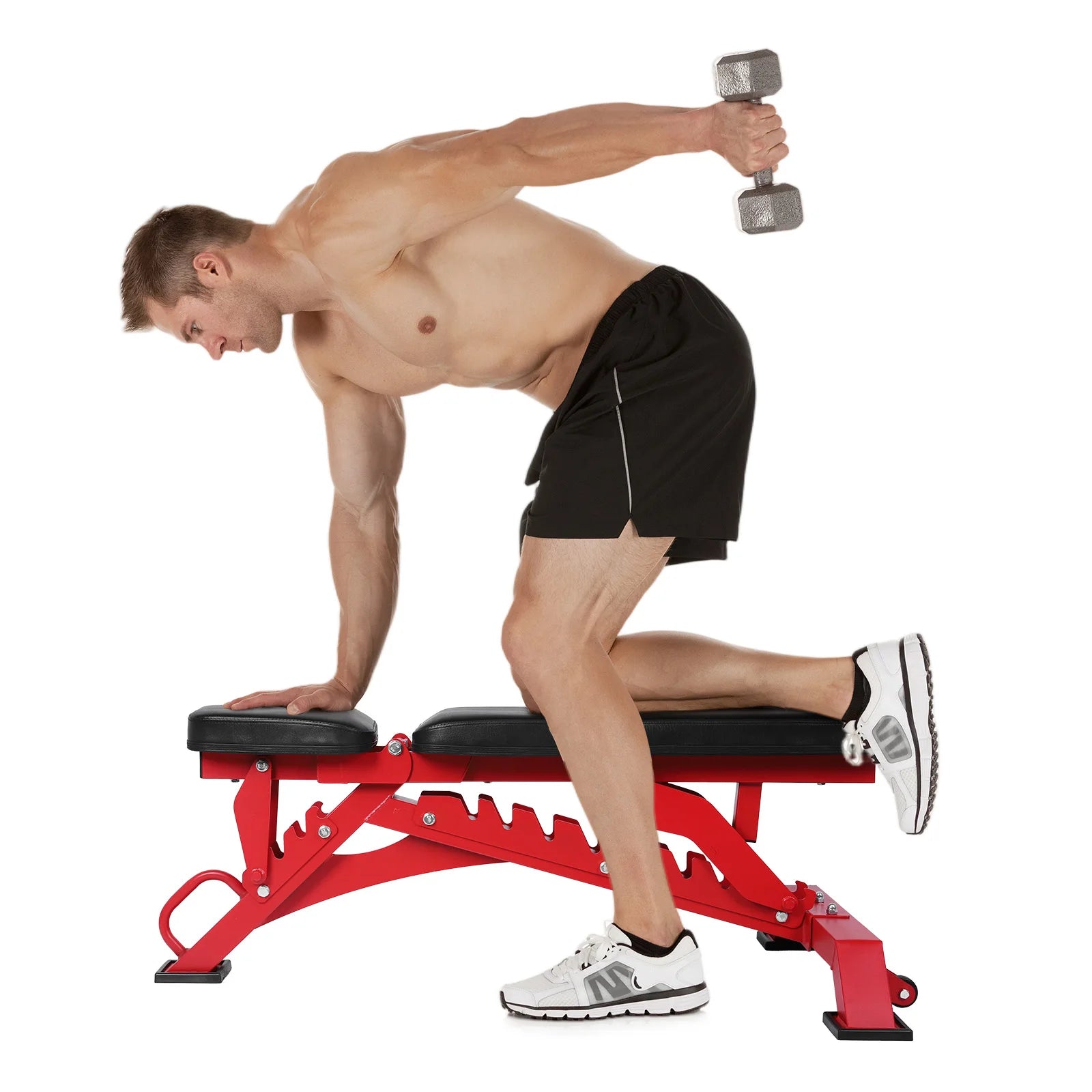 Weight Bench Press Adjustable Workout Benches for Home Gym Dumbbell Exercise 1300 LB Stable Incline Decline Bench for Full Body