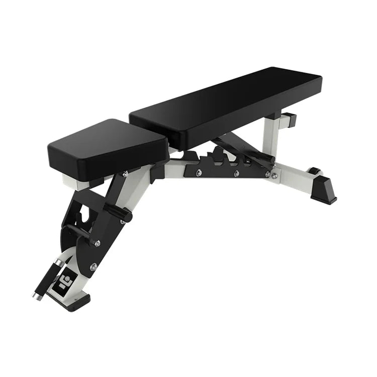 Commercial Stainless Steel Adjustable Weight Dumbbell Bench for Back & Triceps Training-Universal Gym Equipment