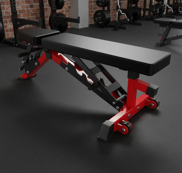 Commercial Stainless Steel Adjustable Weight Dumbbell Bench for Back & Triceps Training-Universal Gym Equipment