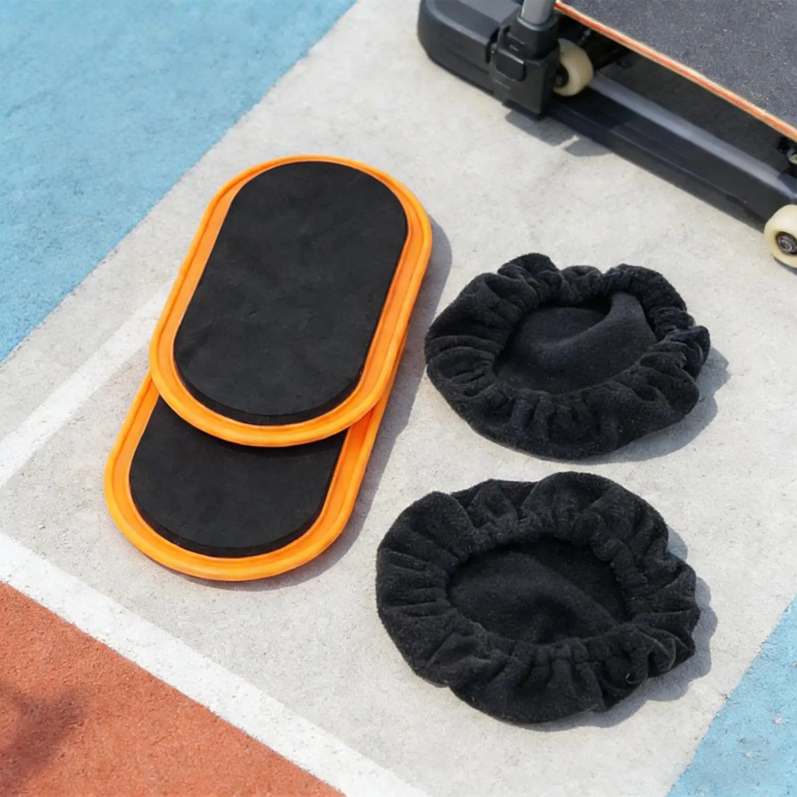 Core Sliders Oval Shape Fitness Sliding Equipment Exercise Sliders For Women Men Home Bedroom Floor Gym Indoor Daily Routine