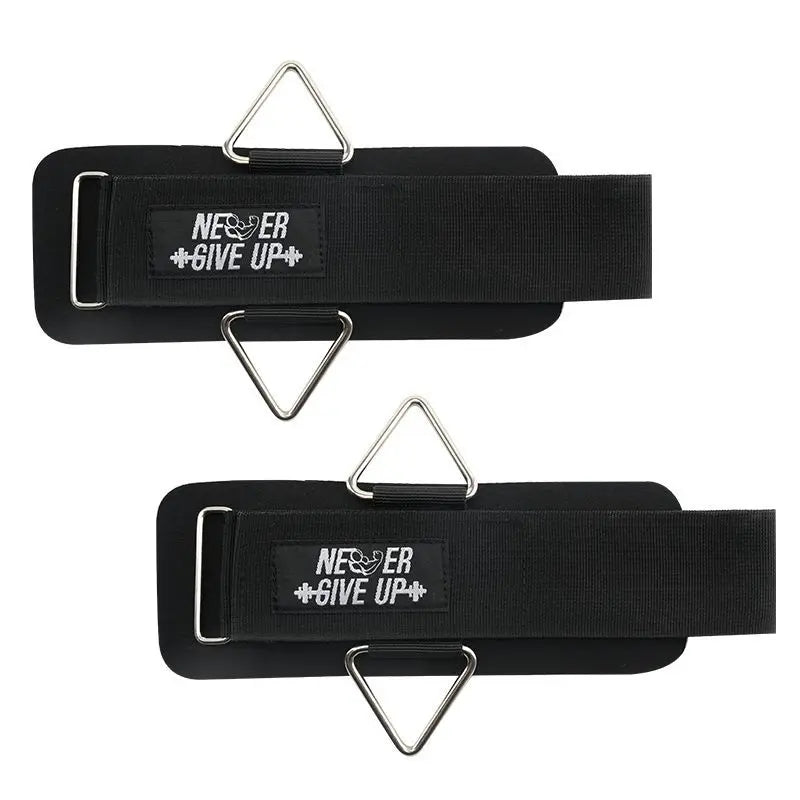 Adjustable Wrist Cuffs Neoprene Padded Straps for Cable Machines Resistant Band Strength Training Fitness Equipment