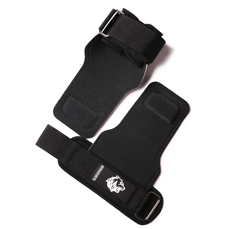 PVC Gym Gloves Grips Weight Lifting Gloves Wrist Straps Weight Power Belt Lifting Pads Deadlift Fitness Palm Protection Training