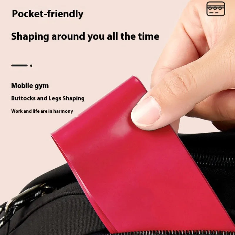 Portability TPE Resistance Bands Set Stretching Agility Training  Pilates Equipment Yoga Stretch Band Strength Training