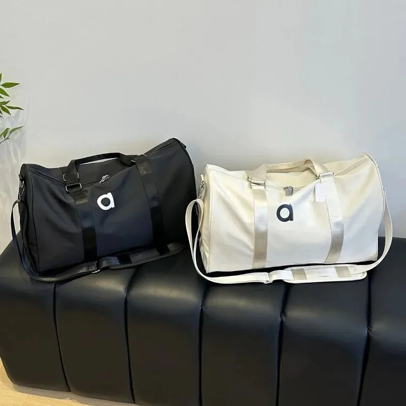 Men's fitness bag, women's portable training bag, large capacity business travel bag, dry wet separation sports shoe box
