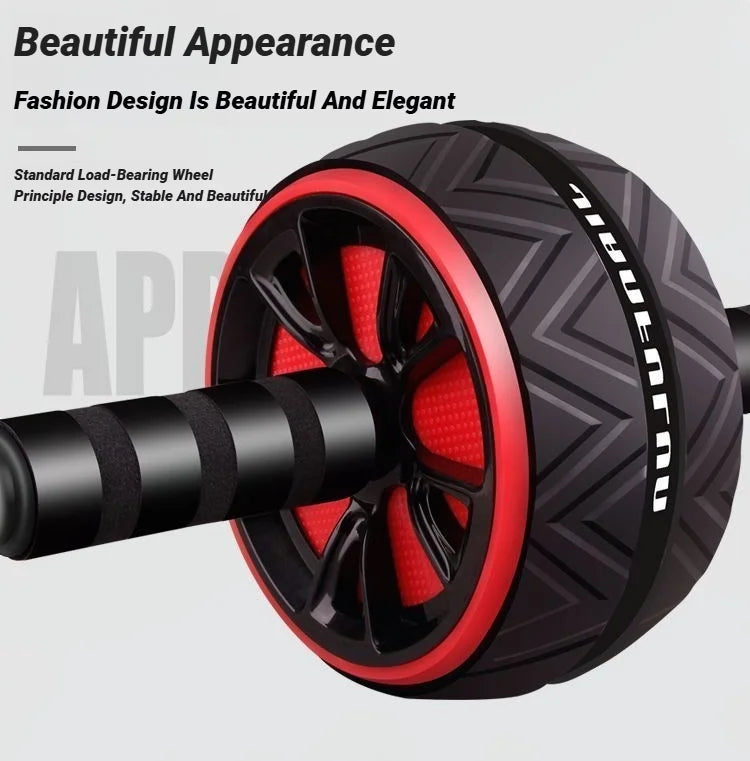 CAOX Ab Roller Wheel For Abs Core Workout Non-Slip Home Gym Fitness Equipment Men Women Abdominal Training Exercise