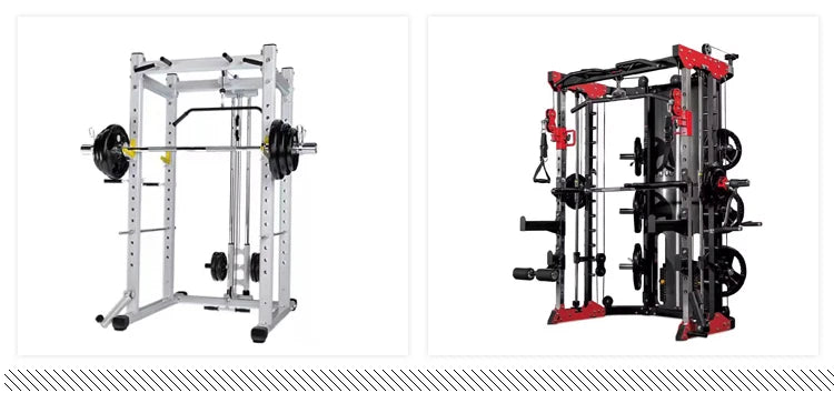 Custom-designed New Model Wholesale Price Commercial Multi-Function Fitness Equipment Smith Machine Squat Rack Multi-Gym