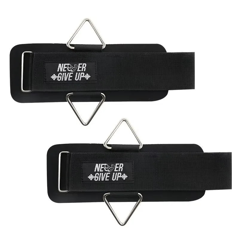 Adjustable Wrist Cuffs Neoprene Padded Straps for Cable Machines Resistant Band Strength Training Fitness Equipment