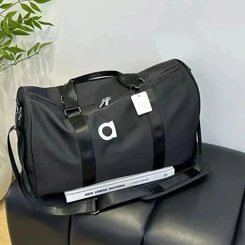 Men's fitness bag, women's portable training bag, large capacity business travel bag, dry wet separation sports shoe box