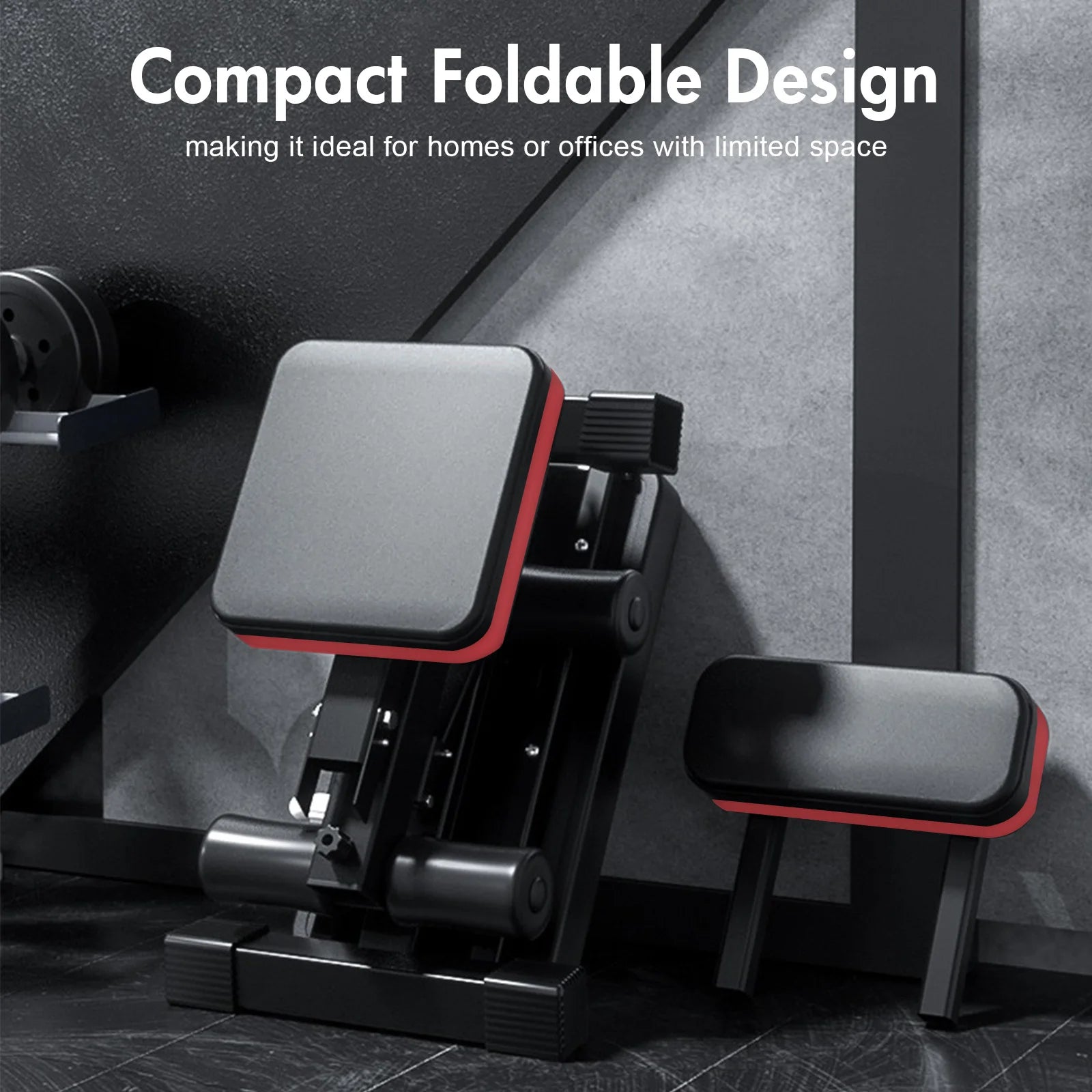 7-Level Foldable Adjustable Weight Dumbbell Bench Incline Multifunctional Bench/Headrest Leg Extended 770 lbs for Home Workouts