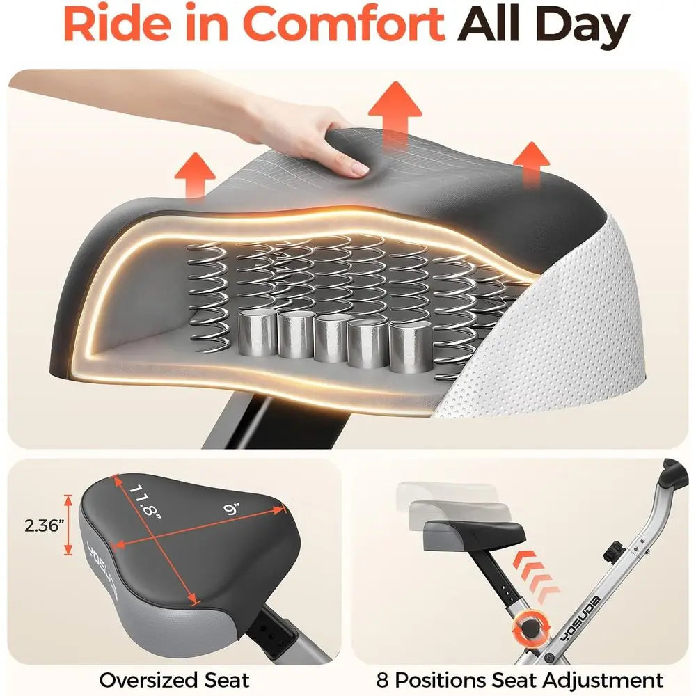 Classic Indoor Cycling Machine - Durable Exercise Bike for Home Fitness